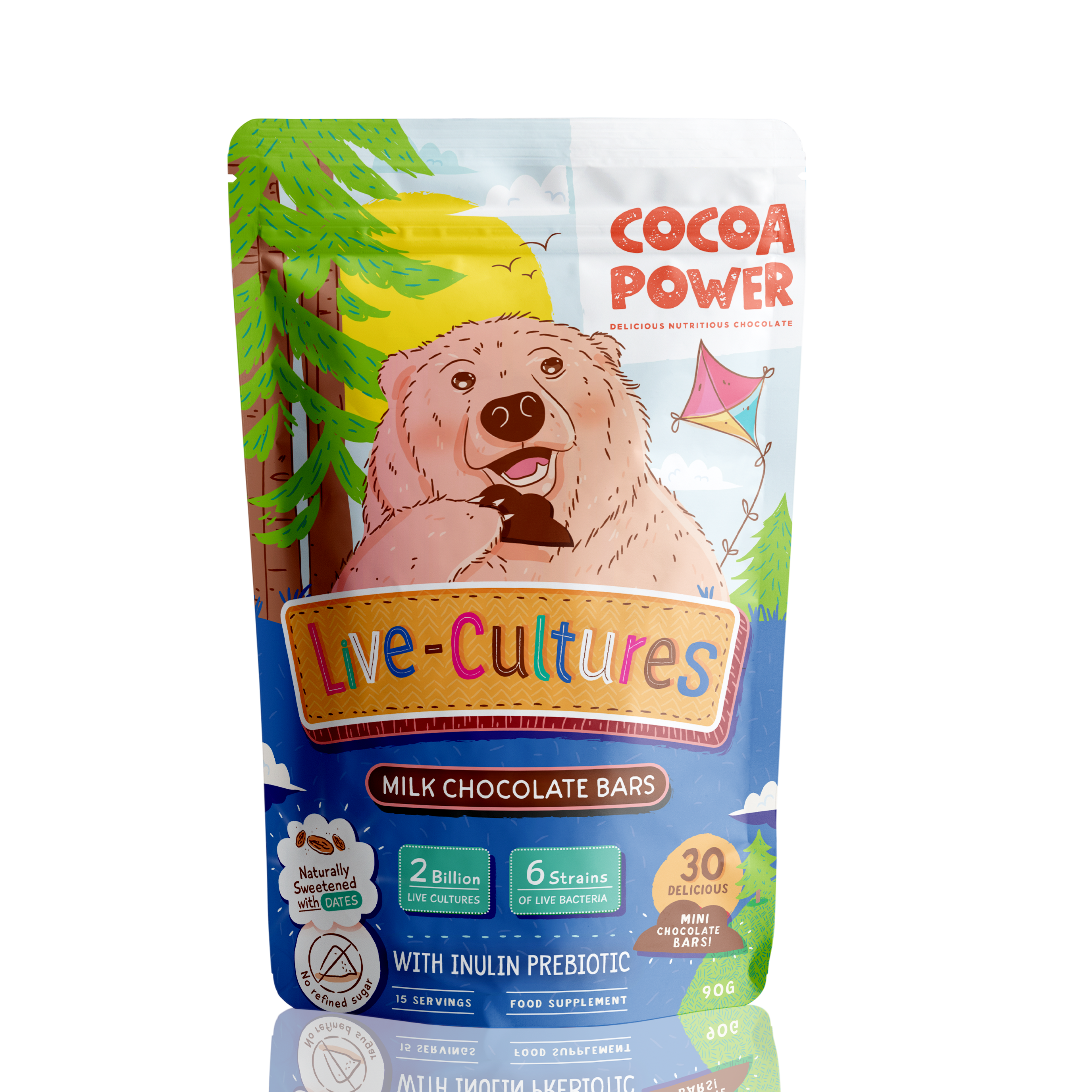 Cocoa Power Kids Probiotic Chocolate 2B CFU + Live Cultures – Cocoa ...