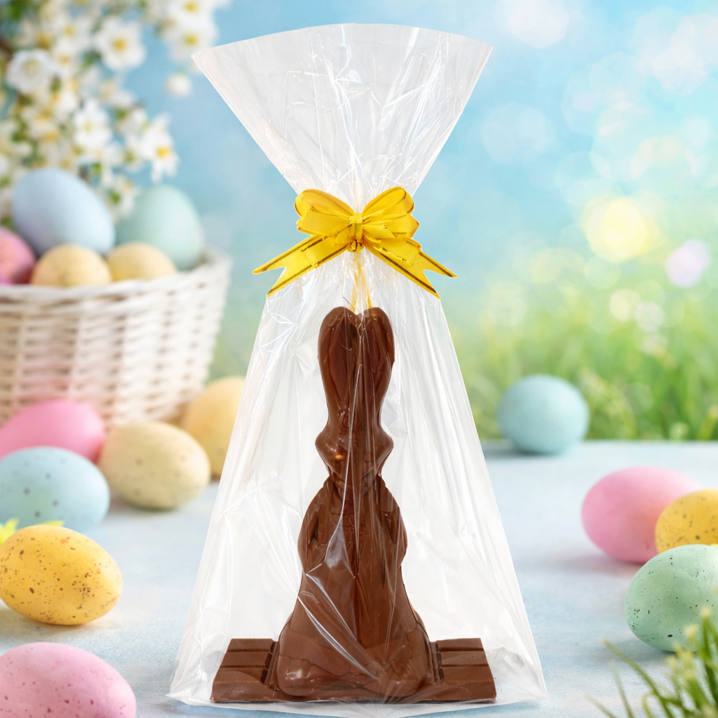Date Sweetened Chocolate Easter Bunny & Bar