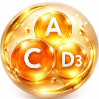 Vitamins A, C & D3